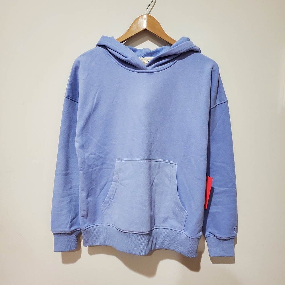 BNWT PDG Plenty pastel powder cornflower blue boyfriend oversized hoodie…